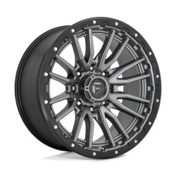 Fuel D680 REBEL felni 22x10 8x165.1 125.1 ET-18, Matt metal