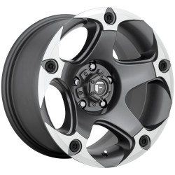 Fuel D684 MENACE felni 17x9 6x139.7 106.1 ET1, Matt metal