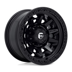 Fuel D694 COVERT felni 15x8 5x139.7 108 ET-12, Matt fekete