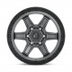 Alufelnik Fuel Fuel D698 KICKER felni 18x9 5x127 71.5 ET-12, Matt metal | race-shop.hu