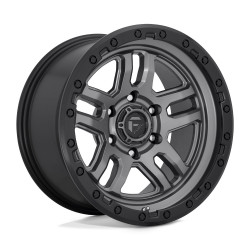 Fuel D701 AMMO felni 17x9 5x127 71.5 ET-12, Matt metal