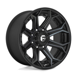 Fuel D704 SIEGE felni 18x9 8x180 124.2 ET1, fekete