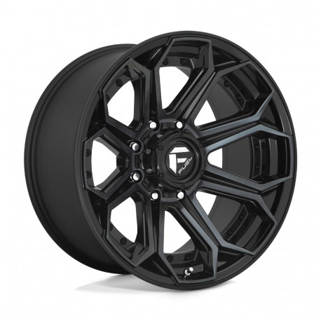 Alufelnik Fuel Fuel D704 SIEGE felni 22x10 8x170 125.1 ET-18, fekete | race-shop.hu