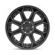 Alufelnik Fuel Fuel D706 SIEGE felni 20x9 5x150 110.1 ET20, Matt fekete | race-shop.hu