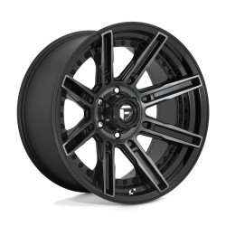 Fuel D708 ROGUE felni 20x10 6x139.7 106.1 ET-18, fekete