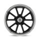 Alufelnik American Racing American Racing Vintage VN510 DRAFT felni 18x10 5x127 78.09999999999999 ET00, FénIgen fekete | race-shop.hu