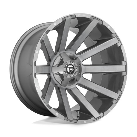 Alufelnik Fuel Fuel D714 CONTRA PLATINUM felni 20x9 6x135/6x139.7 106.1 ET19, metál | race-shop.hu