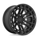 Alufelnik Fuel Fuel D718 HEATER felni 20x9 6x139.7 106.1 ET1, Matt fekete | race-shop.hu