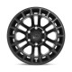 Alufelnik Fuel Fuel D718 HEATER felni 20x9 6x139.7 106.1 ET1, Matt fekete | race-shop.hu