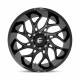 Alufelnik Fuel Fuel D741 RUNNER felni 20x10 8x180 124.2 ET-18, FénIgen fekete | race-shop.hu