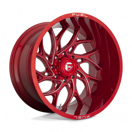 Alufelnik Fuel Fuel D742 RUNNER felni 24x12 6x139.7 106.1 ET-44, piros | race-shop.hu