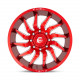 Alufelnik Fuel Fuel D745 SABER felni 20x10 8x170 125.1 ET-18, piros | race-shop.hu
