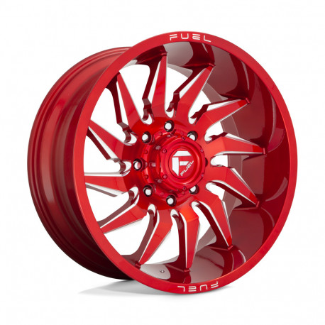 Alufelnik Fuel Fuel D745 SABER felni 24x12 8x170 125.1 ET-44, piros | race-shop.hu