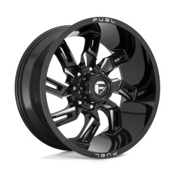 Fuel D747 LOCKDOWN felni 20x9 8x180 124.2 ET1, FénIgen fekete