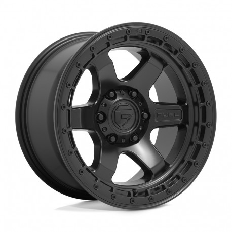 Alufelnik Fuel Fuel D750 BLOCK felni 18x9 6x135 87.1 ET-12, Matt fekete | race-shop.hu