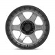 Alufelnik Fuel Fuel D752 BLOCK felni 17x9 6x139.7 106.1 ET1, Matt metál | race-shop.hu