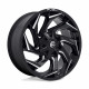 Alufelnik Fuel Fuel D753 REACTION felni 20x9 8x180 124.2 ET20, FénIgen fekete | race-shop.hu
