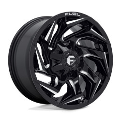 Fuel D753 REACTION felni 22x10 8x165.1 125.1 ET-18, FénIgen fekete