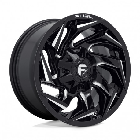 Alufelnik Fuel Fuel D753 REACTION felni 22x12 6x135/6x139.7 106.1 ET-44, FénIgen fekete | race-shop.hu