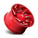 Alufelnik Fuel Fuel D754 REACTION felni 17x9 5x114.3/5x127 78.1 ET-12, piros | race-shop.hu