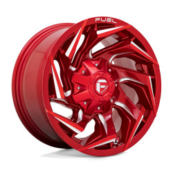 Fuel D754 REACTION felni 22x10 8x170 125.1 ET-18, piros