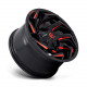 Alufelnik Fuel Fuel D755 REACTION felni 17x9 5x114.3/5x127 78.1 ET-12, FénIgen fekete | race-shop.hu