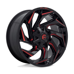 Fuel D755 REACTION felni 20x9 8x180 124.2 ET20, FénIgen fekete