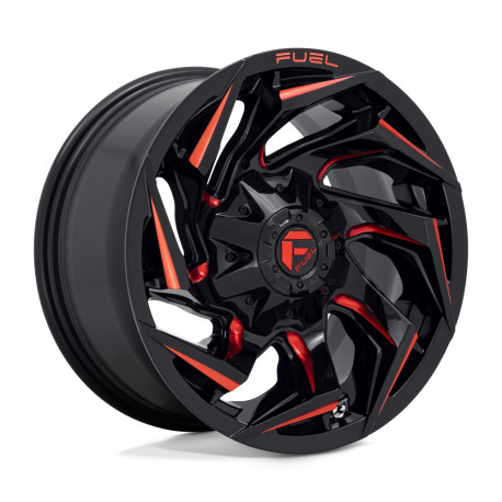 Alufelnik Fuel Fuel D755 REACTION felni 22x10 8x170 125.1 ET-18, FénIgen fekete | race-shop.hu