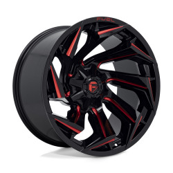 Fuel D755 REACTION felni 22x12 8x165.1 125.1 ET-44, FénIgen fekete