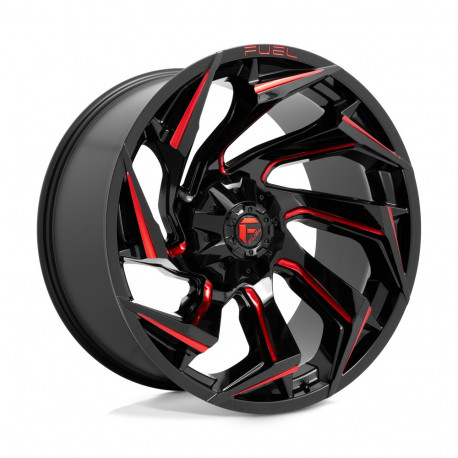 Alufelnik Fuel Fuel D755 REACTION felni 24x12 8x165.1 125.1 ET-44, FénIgen fekete | race-shop.hu