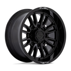 Fuel D760 CLASH felni 20x10 8x170 125.1 ET-18, FénIgen fekete