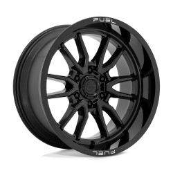 Fuel D760 CLASH felni 20x9 8x165.1 125.1 ET1, FénIgen fekete