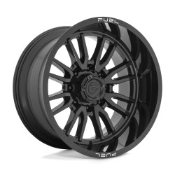 Fuel D760 CLASH felni 22x12 8x180 124.2 ET-44, FénIgen fekete
