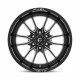 Alufelnik Fuel Fuel D761 CLASH felni 18x9 6x139.7 106.1 ET-12, FénIgen fekete | race-shop.hu
