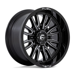 Fuel D761 CLASH felni 20x10 8x170 125.1 ET-18, FénIgen fekete