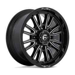 Fuel D761 CLASH felni 20x9 8x180 124.2 ET20, FénIgen fekete