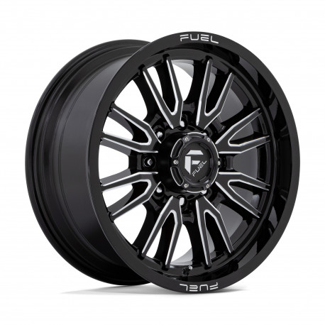 Alufelnik Fuel Fuel D761 CLASH felni 20x9 8x180 124.2 ET20, FénIgen fekete | race-shop.hu