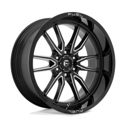 Fuel D761 CLASH felni 22x10 6x135 87.1 ET-18, FénIgen fekete