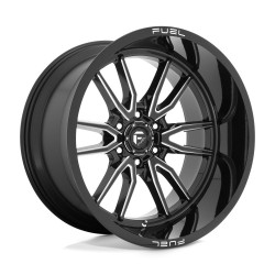 Fuel D761 CLASH felni 22x12 6x139.7 106.1 ET-44, FénIgen fekete