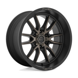 Fuel D762 CLASH felni 17x9 6x120 67.06 ET1, Matt fekete