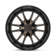 Alufelnik Fuel Fuel D762 CLASH felni 20x9 8x180 124.2 ET1, Matt fekete | race-shop.hu