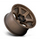 Alufelnik Fuel Fuel D768 RUSH felni 17x9 6x139.7 106.1 ET1, Matt bronz | race-shop.hu