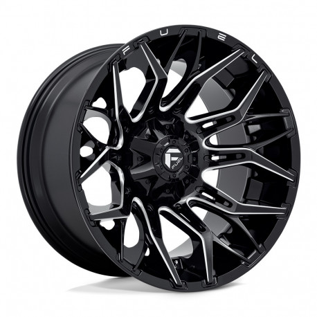 Alufelnik Fuel Fuel D769 TWITCH felni 22x12 8x180 124.2 ET-44, FénIgen fekete | race-shop.hu