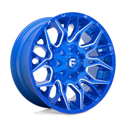 Fuel D770 TWITCH felni 20x10 6x135/6x139.7 106.1 ET-18, Anodized blue