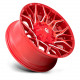 Alufelnik Fuel Fuel D771 TWITCH felni 20x10 8x180 124.2 ET-18, piros | race-shop.hu