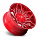 Alufelnik Fuel Fuel D771 TWITCH felni 22x10 8x170 125.1 ET-18, piros | race-shop.hu