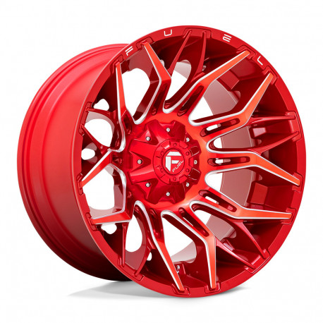 Alufelnik Fuel Fuel D771 TWITCH felni 22x12 5x139.7/5x150 110.1 ET-44, piros | race-shop.hu