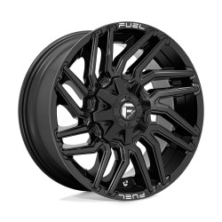 Fuel D776 TYPHOON felni 20x10 5x114.3/5x127 78.1 ET-18, FénIgen fekete
