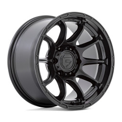 Fuel D791 VARIANT felni 17x9 6x139.7 106.1 ET-12, Matt fekete