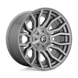 Fuel D713 RAGE PLATINUM felni 20x10 8x170 125.1 ET-18, metál